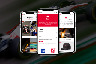 Haas F1 Team website